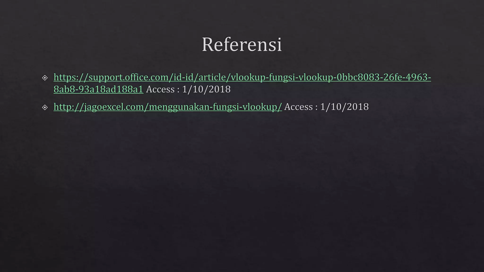 Vlookup – microsoft excel