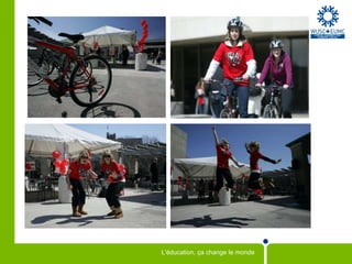   Sur le site de l’événement, il y avait :