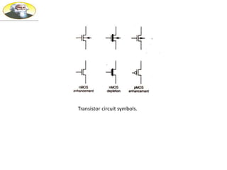 Transistor circuit symbols.
 