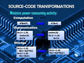 Vlsi circuits for low power