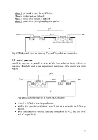 Vlsi Mask Design Layout Vlsi design notes(1st unit) according to vtu syllabus.(BE) | PDF