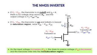 THE NMOS INVERTER
 