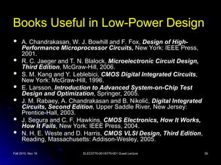 VLSI for Low Power design and circuit.ppt