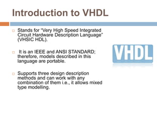 Vlsi & embedded systems | PPTX