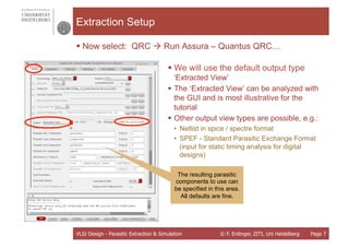 Comprehensive Guide to Parasitic Extraction and Simulation in VLSI ...