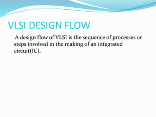 All About VLSI In PPT | PPTX