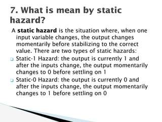 Static Hazard Examples VLSI Interview questions.pptx.pdf