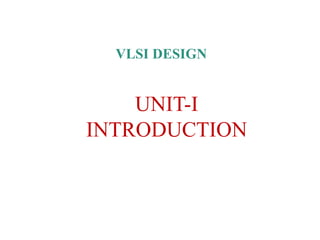 VLSI ist chapter cmos fabrication process | PPTX