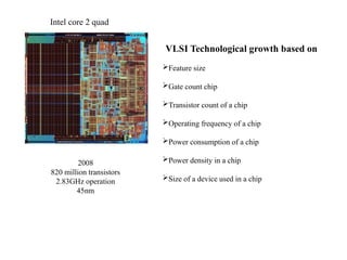 Microprocessor Vlsi Intel VLSI ist chapter cmos fabrication process | PPTX