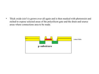 VLSI ist chapter cmos fabrication process | PPTX