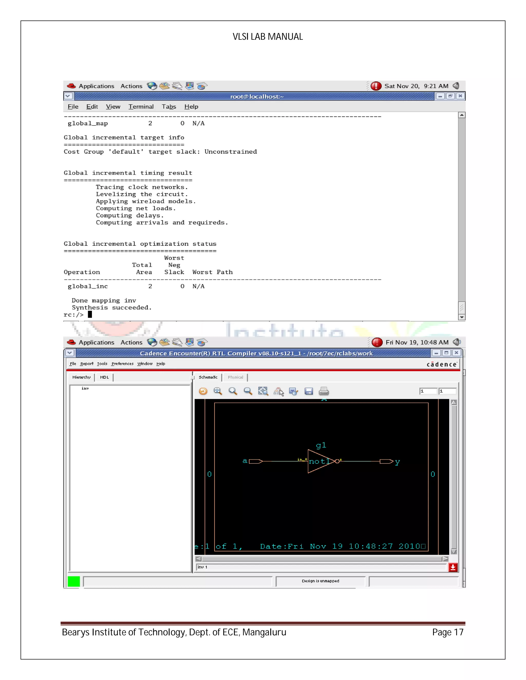 VLSI lab report using Cadence tool | PDF | Computing | Technology ...