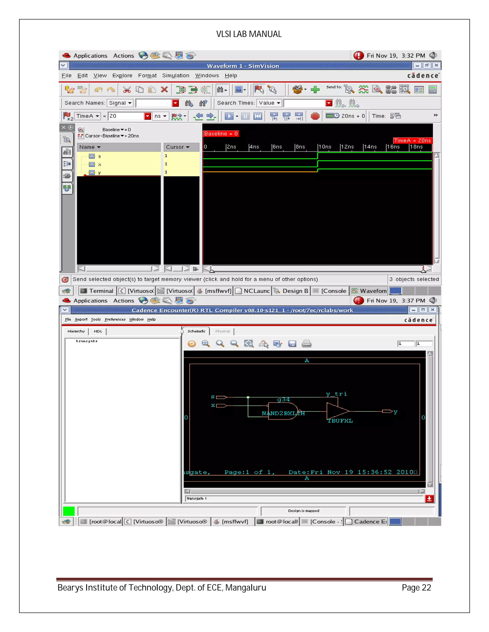 VLSI lab report using Cadence tool | PDF