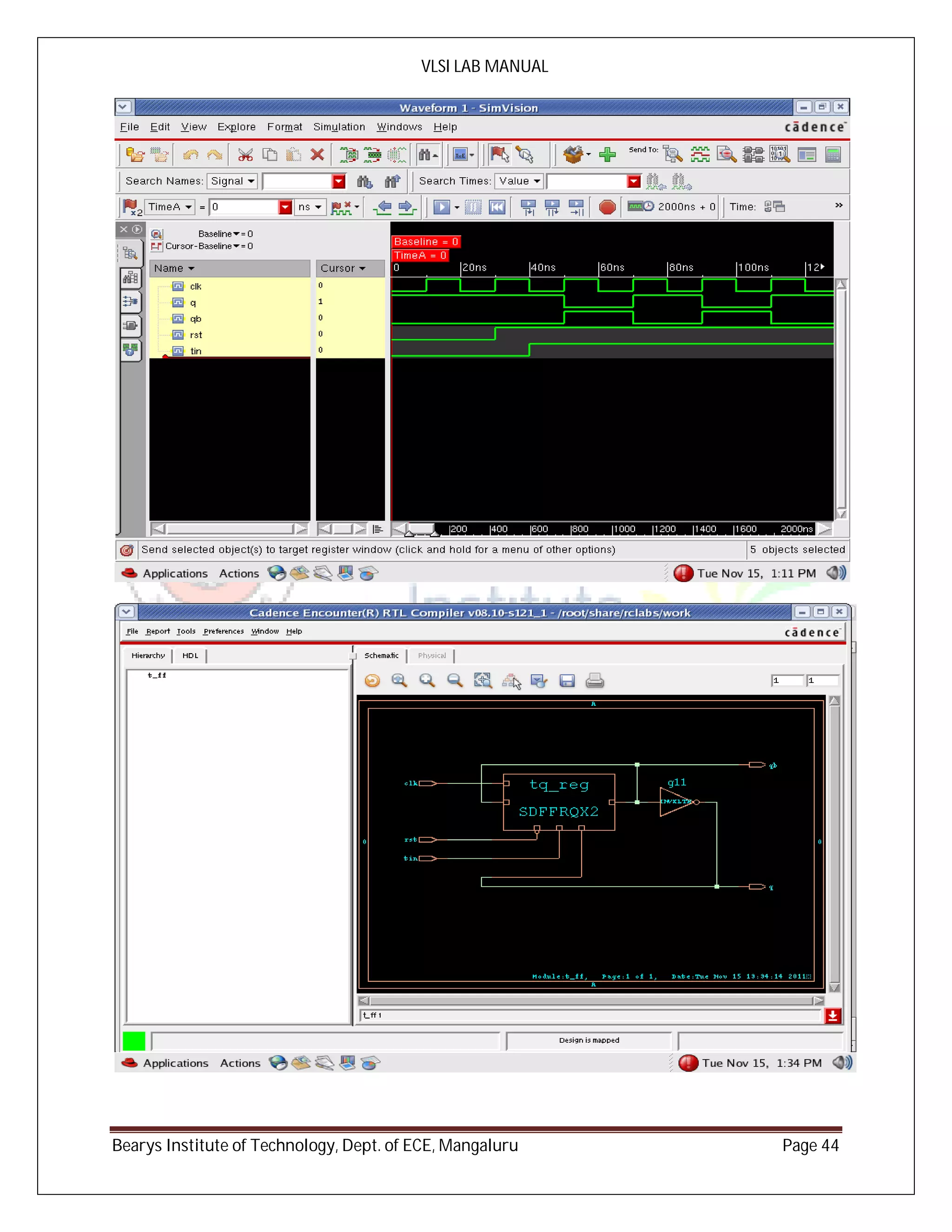VLSI lab report using Cadence tool | PDF