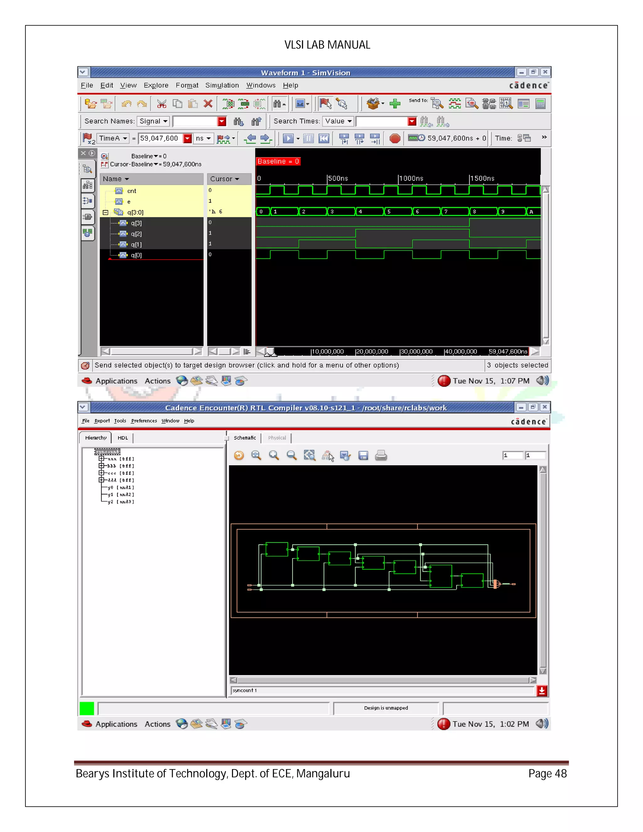 VLSI lab report using Cadence tool | PDF
