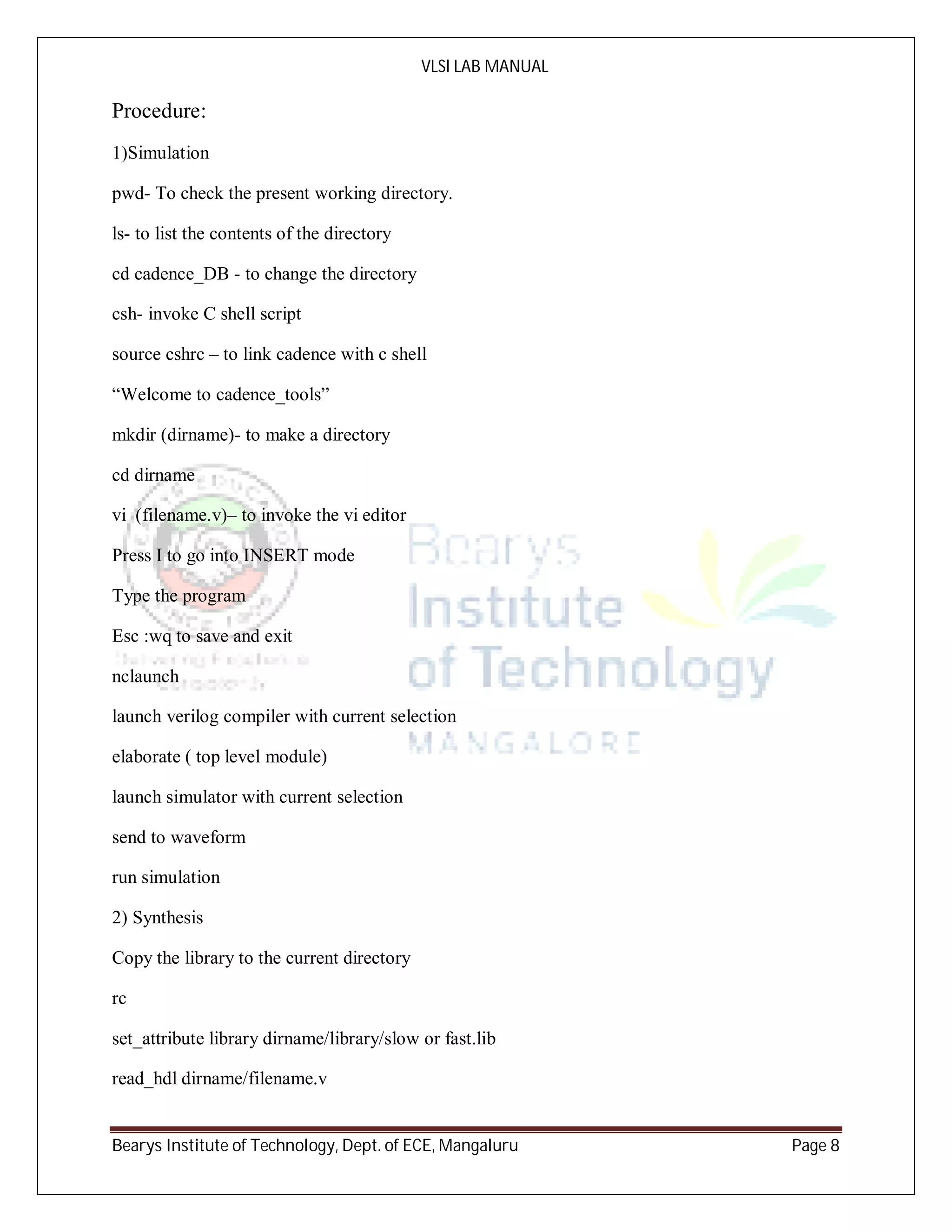 VLSI lab report using Cadence tool | PDF | Computing | Technology ...