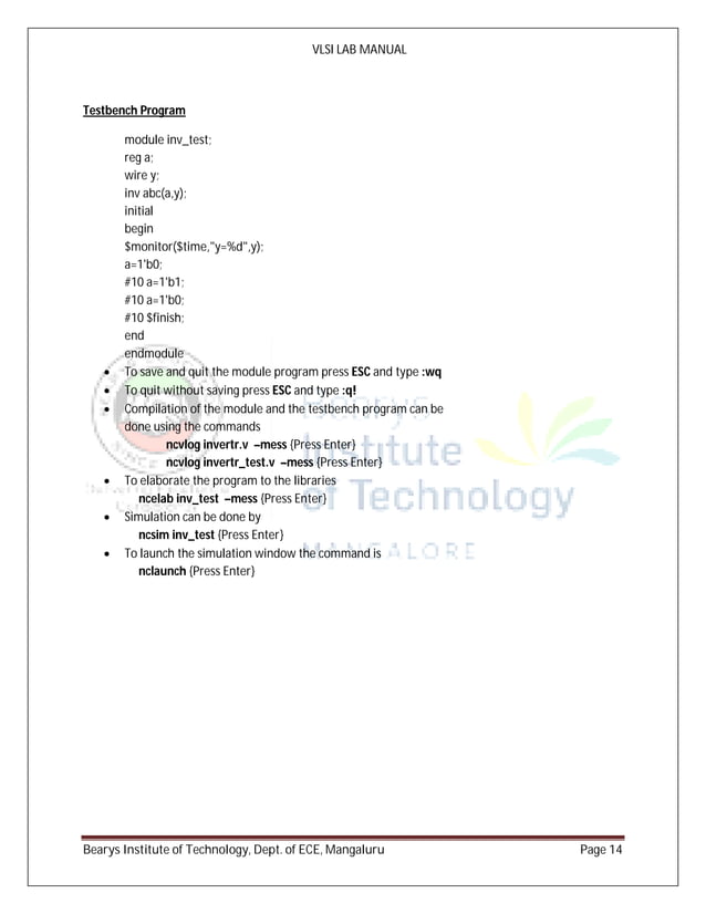 VLSI lab report using Cadence tool | PDF | Computing | Technology ...