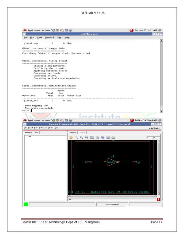VLSI lab report using Cadence tool | PDF