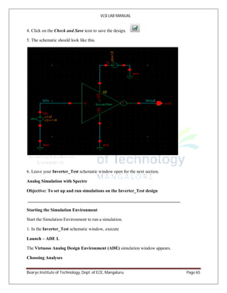 VLSI lab report using Cadence tool | PDF