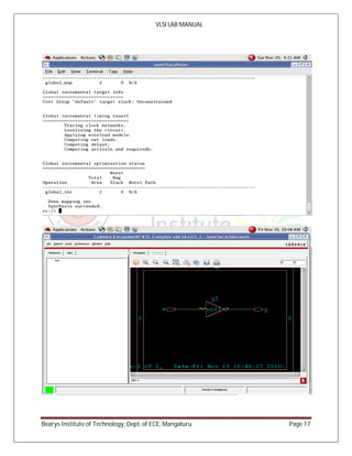 VLSI lab report using Cadence tool Slide 17