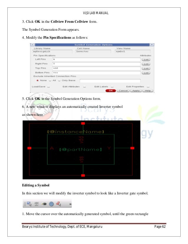 VLSI lab report using Cadence tool