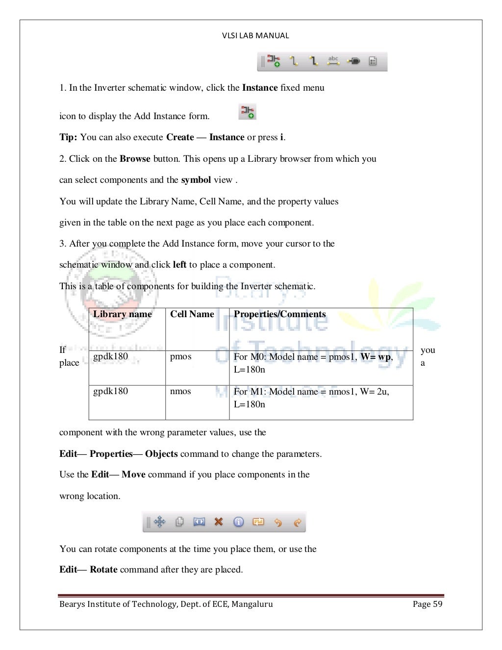 VTU ECE 7th sem VLSI lab manual
