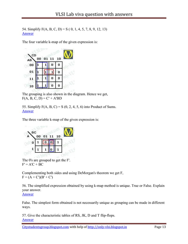 Vlsi lab viva question with answers