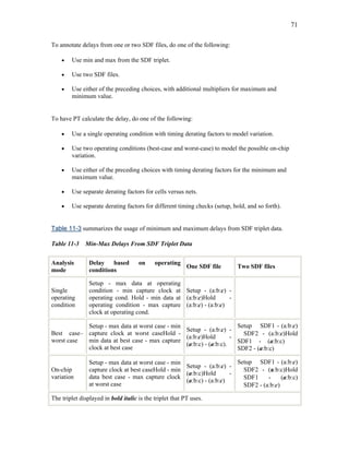 Sdf File Annotation VLSI Physical Design Physical Design Concepts | PDF