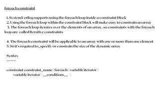VLSI System Verilog Notes with Coding Examples | PDF