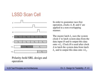 VLSI Design for testability notes for ece | PDF