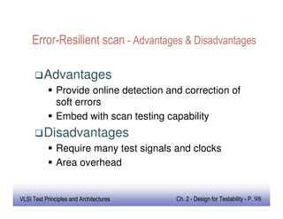 VLSI Design for testability notes for ece | PDF