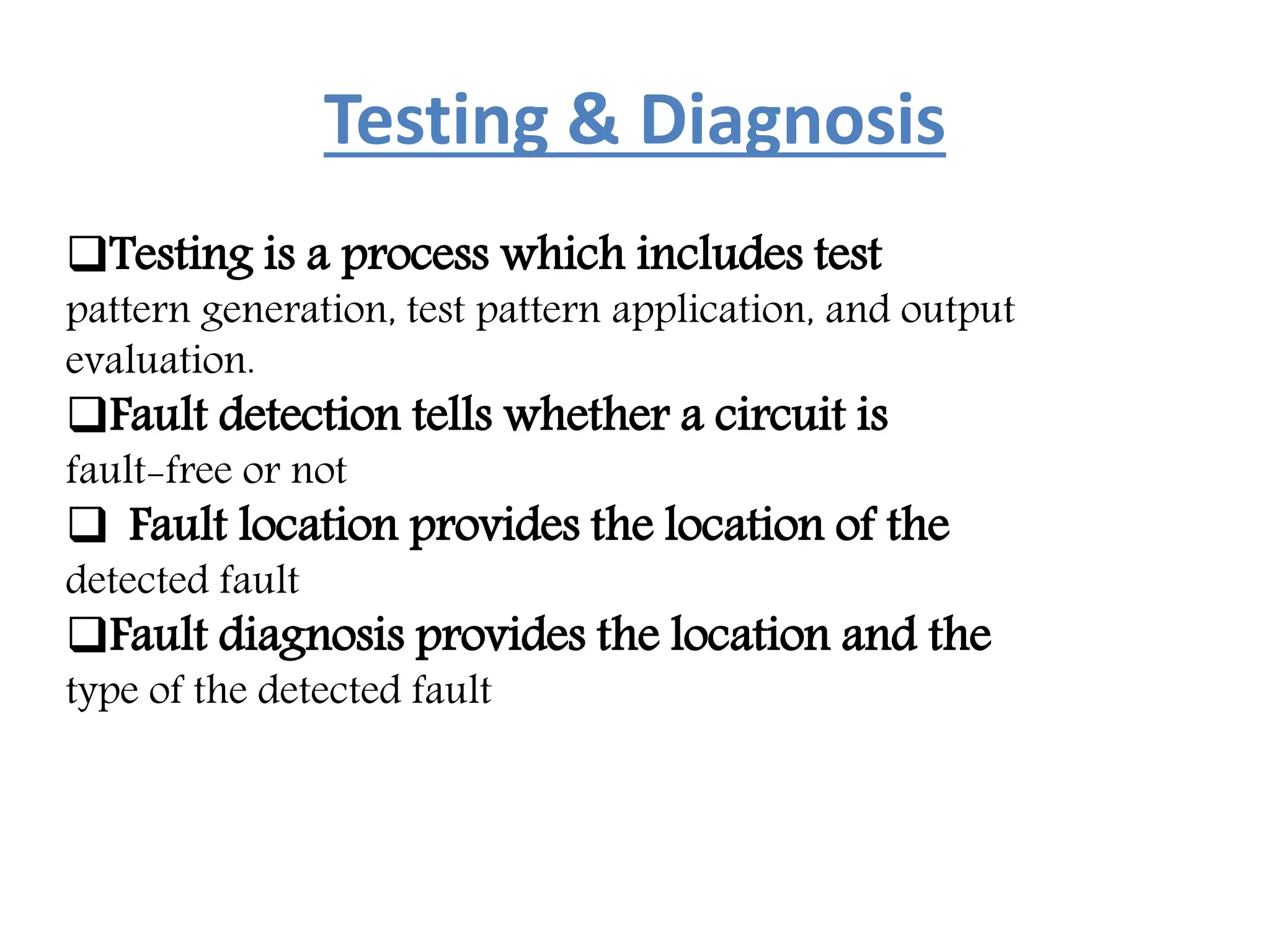 Vlsi testing | PPTX