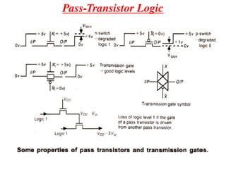 Pass-Transistor Logic
 