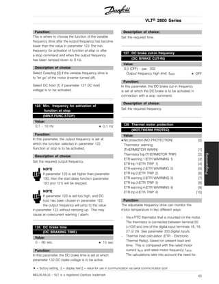 Manual de Danfoss 2800 | PDF