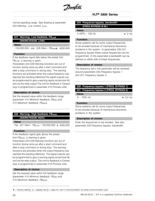 Manual de Danfoss 2800 | PDF