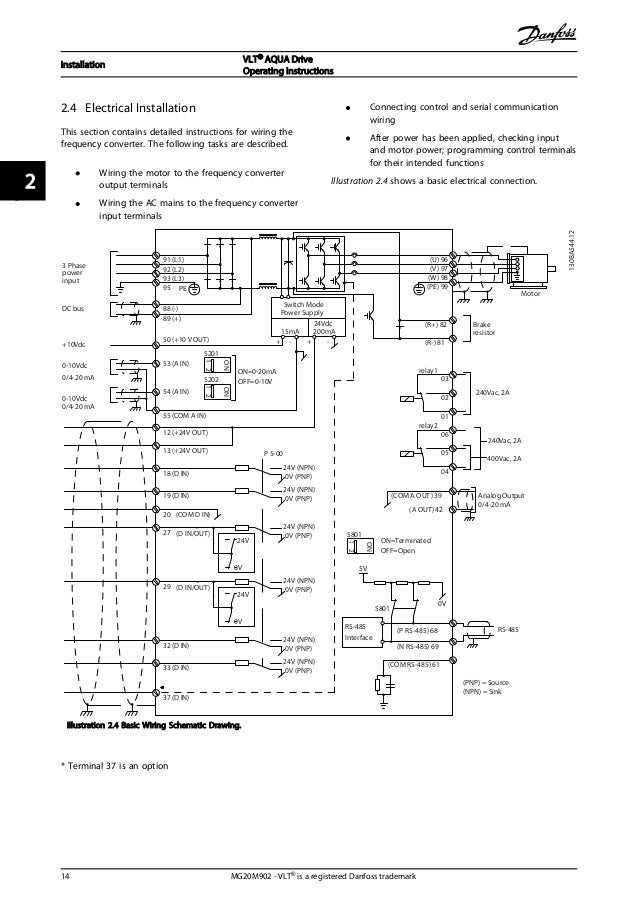 Danfoss Fc 202 Wiring Diagram Vlt aqua fc 202