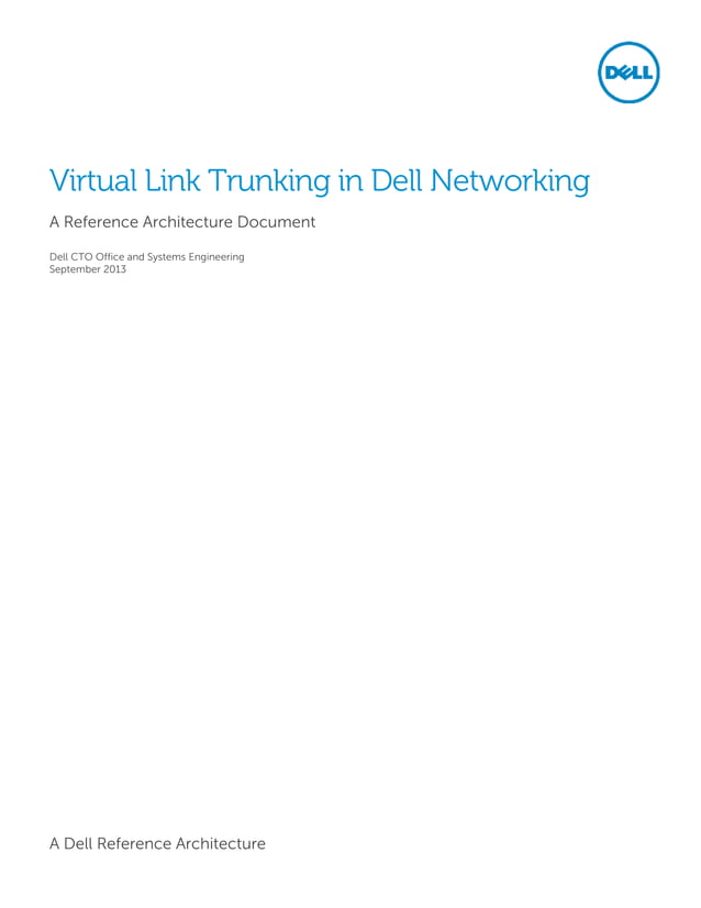 Dell VLT reference architecture v2 0 PDF