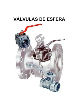 VÁLVULAS DE ESFERA
 