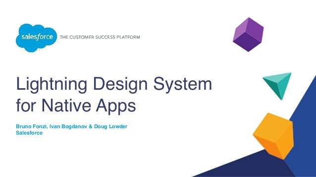 Salesforce Design System For Native Apps