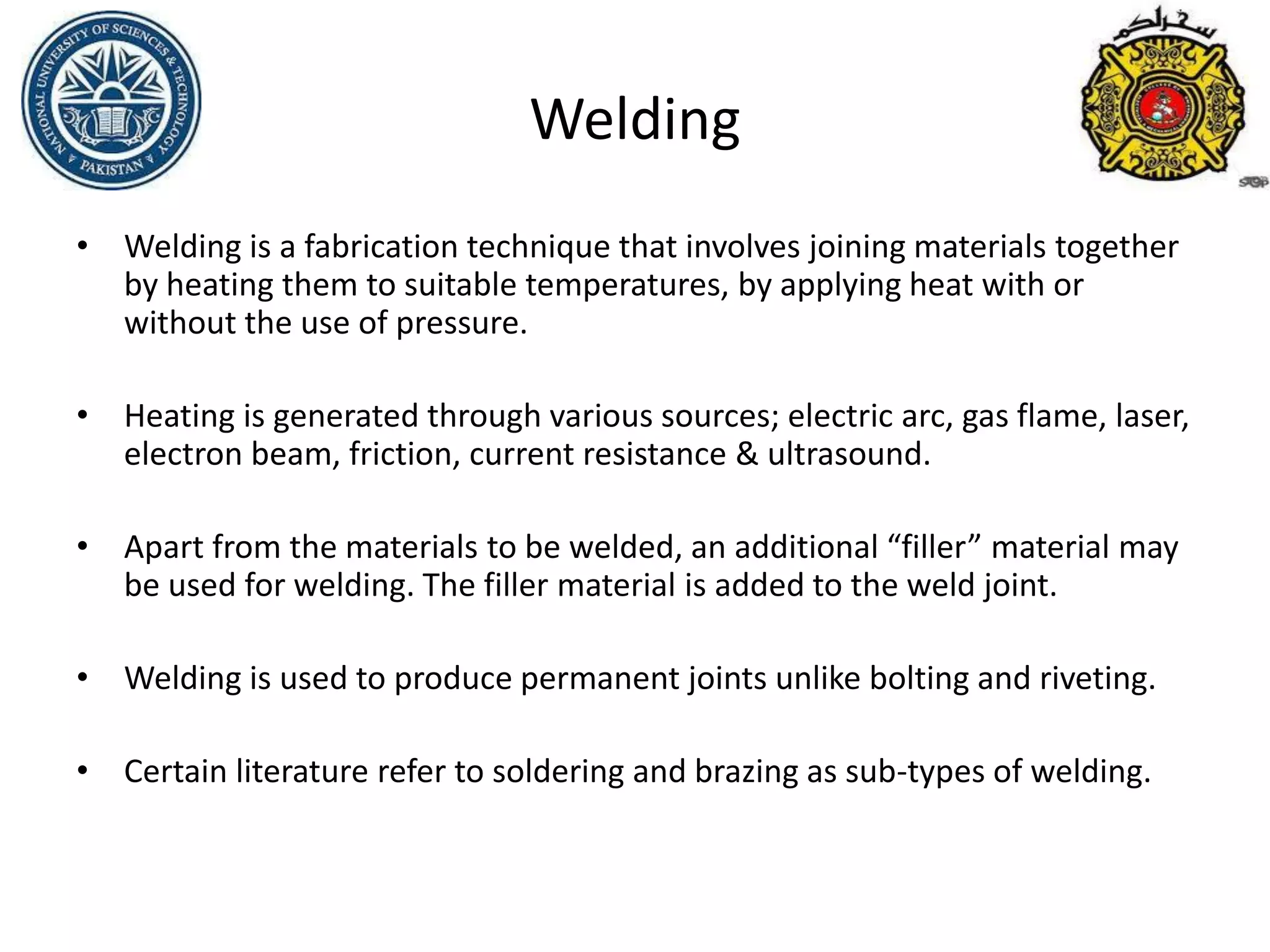 Welding and its types PPT