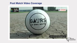Pro Corporate League | Biggest In India