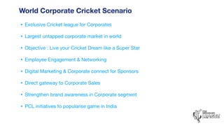 Pro Corporate League | Biggest In India