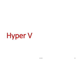Hyper V
ADAD 43
 