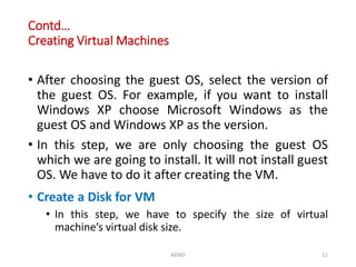 Practical Implementation of Virtual Machine | PPTX
