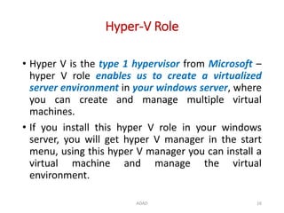 Practical Implementation of Virtual Machine | PPTX