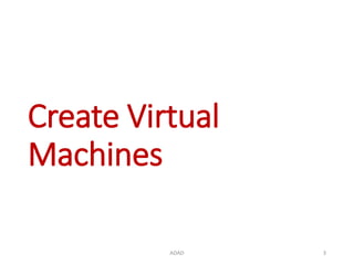 Practical Implementation of Virtual Machine | PPTX
