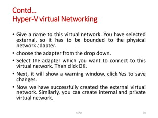 Practical Implementation of Virtual Machine | PPTX