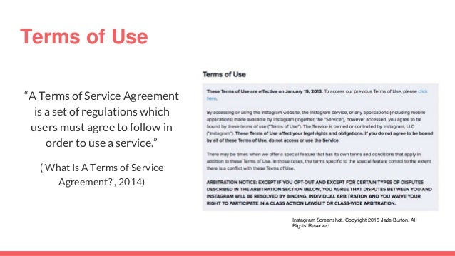 terms of use