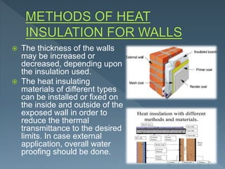 Materials and Usage of Treatment for Thermal Insulation | PPTX