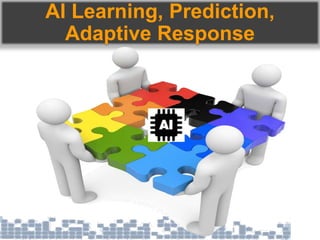 AI Learning, Prediction,
Adaptive Response
 