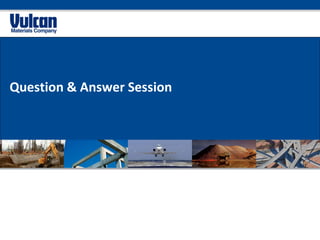 Question & Answer Session
 